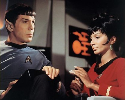 Spock and Uhura